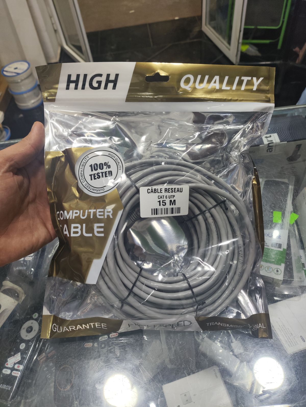 Cable reseu 15m