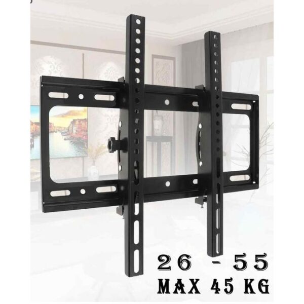 Support Télévision 26'' - 55'' max 45kg inclinable réglable 15 degrés